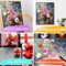 Flowers Paint by Numbers Kit for Adults,Flowers Paint by Number Kits for Beginner Acrylic On Canvas DIY Flower Oil Painting Kit Adults' Paint-by-Number Kits for Gift Home Wall Decor 16x20 Inch